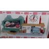 Image 3 : Coca Cola Collectible Decor (Vintage Garage Depiction) & Santa's Toy Chest In Original Box
