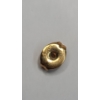 Image 6 : Pair Of 10K Yellow Gold Earrings With Genuine Peridot - Weight: 0.7g
