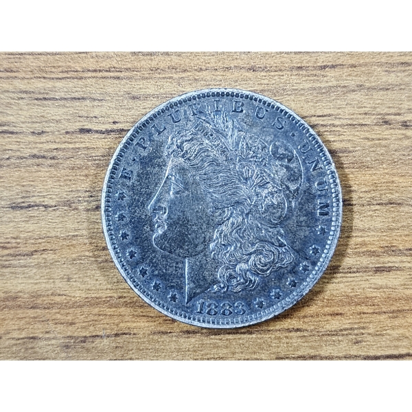 1883-O Morgan Silver Dollar ~ 90% Coin Minted in New Orleans ~ NICE DARKER TONING!