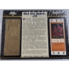 Image 1 : Authentic 1973 Super Bowl VII NFL Football Ticket & 24K Gold Plated Ticket - Mint Condition