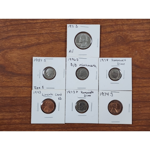 Assorted United States Coins Featuring Uncirculated & Proof Like Coins ~ NICE COLLECTION OF COINS