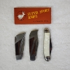 Image 1 : Four Vintage Like New Pocket Knives Ft. VALOR Brand & One Vintage Advertising Knife