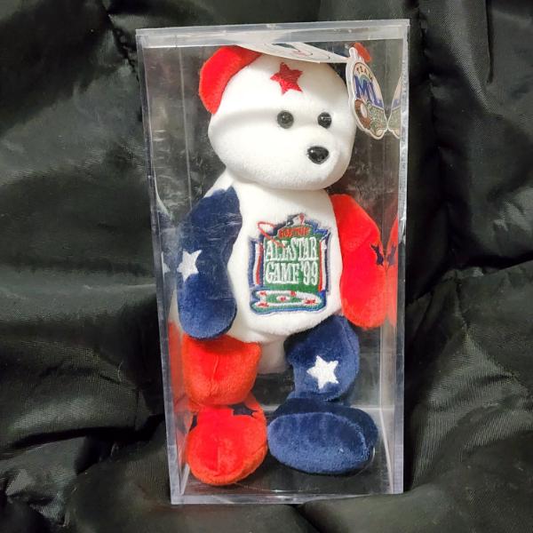 Genuine Licensed Team ML Bears Boston All Star Game 1999 Commemorative  Bear in Protective Display