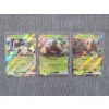 Image 1 : Lot of Three Assorted Japanese Pokemon Trading Cards - Toedscruel EX, Torterra EX & Wo-Chien EX