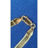 Image 4 : 14K Gold 26" Herringbone Necklace - Weight: 12.0g
