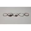 Image 1 : Collection of Assorted Sterling Silver Women's Rings - Total Weight: 6.0g