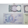 Image 6 : Egypt Currency: 5 Banknotes and 5 Coins Set in Album with Information Card