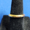 Image 7 : Stunning 22KT Gold Ring Ft. Engraving On Inner Rim Dating Back to 1913 ~ Weighs 5.9 Grams