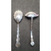 Image 2 : Sterling Silver Reed & Barton Sugar Shell Spoon And Cream Ladle - 76.8g