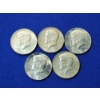 Image 1 : 1965-1968 Kennedy Half Dollars 40% Silver FV: $2.50