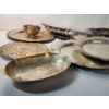 Image 2 : Nice Assortment of Silverplated Serving Trays and Baskets TW: 11.8lbs