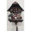 Image 2 : Vintage German Colorful Cuckoo Clock With Multiple Figures On Go Round - See Details