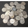 Image 1 : Assorted Years/Mints 90% Silver Standing Liberty & Washington Quarters - Face Value: $10.00