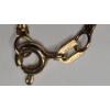 Image 6 : 14K Gold Braided Chain 17.5" Necklace - Weight: 2.7g