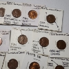 Image 4 : Lot of 29 Assorted Lincoln Wheat Cents - 1950's - Various Conditions & Errors - Face Value: $0.29