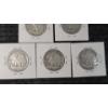 Image 7 : 1949 Franklin 90% Silver Half Dollar & (5) Assorted Year Walking Liberty 90% Silver Half Dollars 