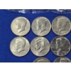 Image 3 : Lot of 12 Assorted Years Kennedy Half Dollars - Including Uncirculated 2005-P & 2005-D FV: $6.00