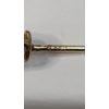 Image 11 : 14K Gold Lot Including Ring Without Stone, Earring Set & Single Earring With White Stone