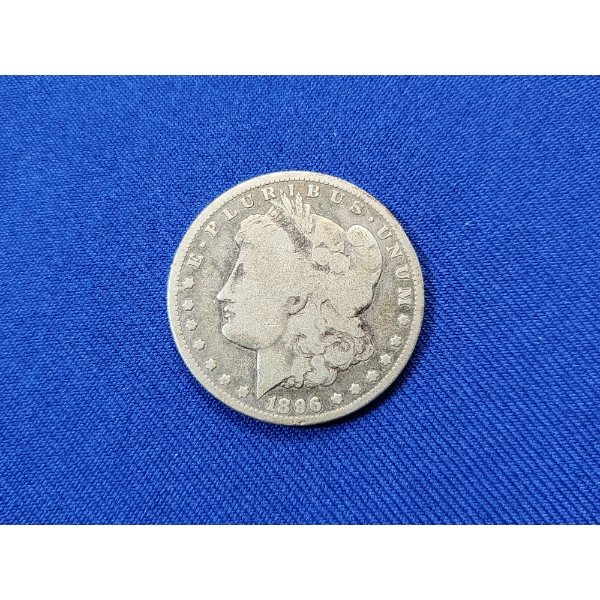 1896 Morgan Silver Dollar
