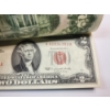 Image 2 : U.S. 1963 $2 Red Seal Sequential SN Notes - Intact Original Glued Set of 10 - Excellent Condition! 