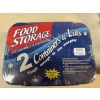 Image 2 : 4 Food Storage Packs of 2 Containers & 2 Lids - Brand New 