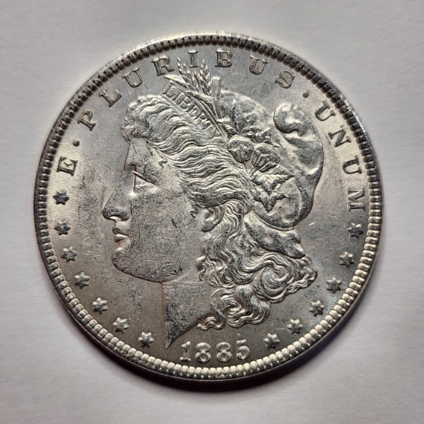 Higher Grade 1885 United States 90% Silver Morgan Dollar ~ Philadelphia Mint Dollar!