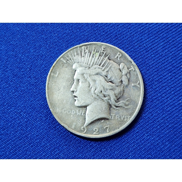 1927-D 90% Silver Peace Dollar *Better Date!*