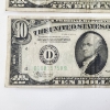 Image 4 : Two United States Series 1934 A Green Seal $10 Federal Reserve Notes - Face Value: $20.00