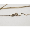 Image 5 : 14K Gold Chain 22" Necklace And Stud Earrings Total Weight: 4.0g
