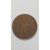Image 1 : United States 1868 Two-Cent Piece With Large Motto