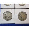 Image 9 : 6 Walking Liberty Silver Half Dollars Years: 1941, 1944, and Unknown Years FV: $3.00