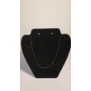 Image 1 : 18" 14K White Gold Chain (1.0 gr)