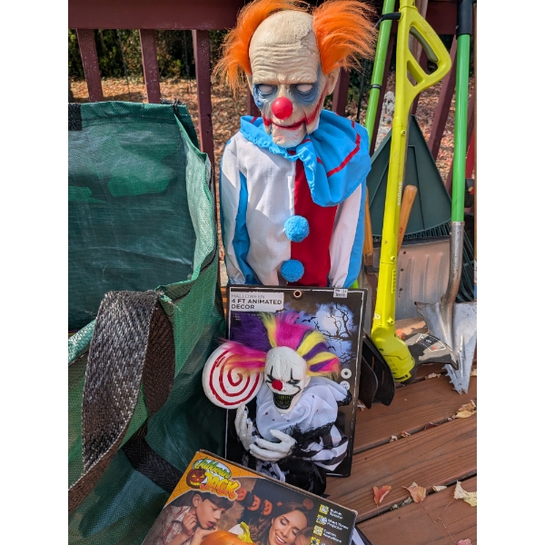 Halloween Lot, Animated Large Decor & More