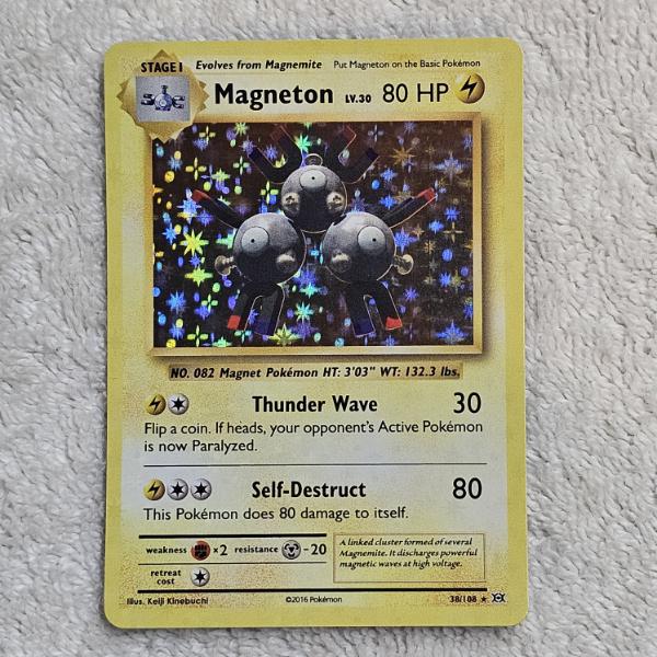 Pokémon TCG: Magneton 38/108 Holo Rare