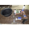 Image 1 : Assorted Car Related Items incl Brake Parts Cleaner, Tire Plug Kit, Carburetors and More