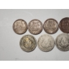 Image 6 : x10 Assorted Years U.S. Coins Including Barber "V" Nickels and Wheat Pennies 