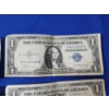 Image 3 : x4 United States One Dollar $1 Silver Certificates