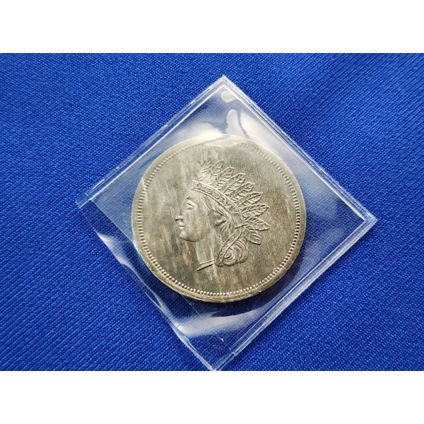 One Troy Ounce .999 Silver Round Indian Head Design