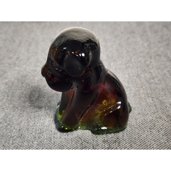 Rubina Boyd Glass Dog/Pooch Some Incredible UV Glow