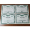 Image 1 : Lot of (4) National Alfalfa Dehydrating and Milling Company Stock Certificates - Stamped 1971 & 1970