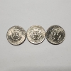 Image 5 : Three United States 1971 Kennedy Half Dollars - FV: $1.50