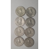 Image 2 : 
Assorted Years And Mint Marks 90% Silver U.S Washington Quarters - Face Value: $2.00
