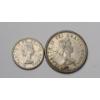 Image 4 : (2) Canadian 80% Silver Coins - 1956 10 Cent Coin & 1964 25 Cent Coin