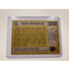 Image 2 : 1982 Topps Mike Webster Pittsburgh Steelers Football Card In Holder - Mint Condition