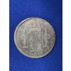 Image 2 : 1819 Mexico Silver Ferdin VII Coin - DEI - Gratia - Hispan - ET IND - REX - M - 8R -II