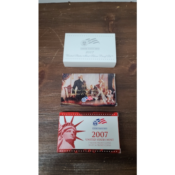 2007 United States Mint Silver Proof Set