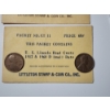 Image 8 : U.S. Custom House Treasury Tokens, x9 Lincoln Head Cents, 1984 24K Gold-Plated Kennedy Half Dollar