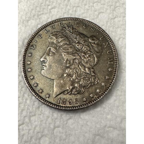 1896 United States Morgan Silver Dollar - Mint Condition - High Grade