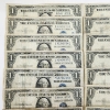 Image 2 : Lot of 20 United States Blue Seal $1 Silver Certificates - Face Value $20.00