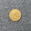 Image 3 : 1912 United States $2.50 Gold Indian Head Coin ~ AGW: 0.121 Oz ~ Mintage of 616,000